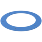 Flachdichtung für Gegenflansch (rund) zum Anschlussstutzen